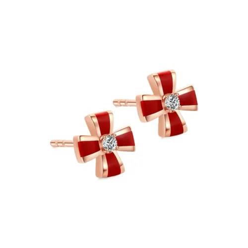 I Do 925 Sterling Silver Stud Earrings, Health, Wealth, Love, Good Luck Women's