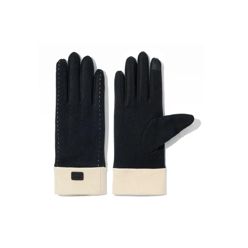 Shanghai Story Polyester Knit Gloves Women's 4 Colors-4