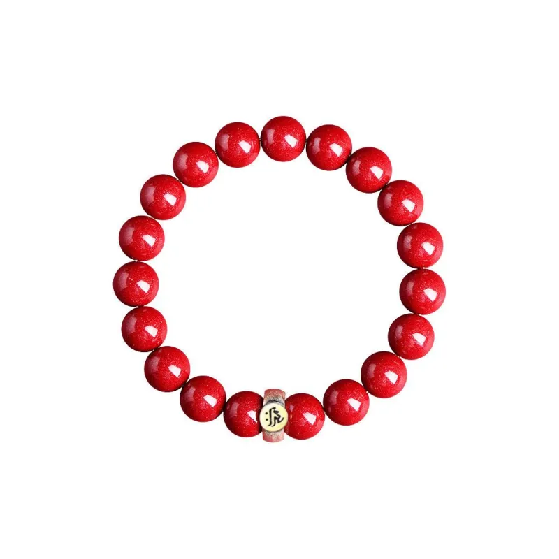 YANFEI Cinnabar Bracelets Women's-17