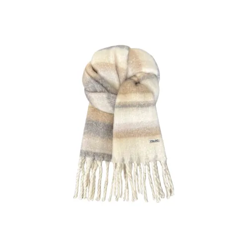Yalu Polyester Knit Scarves Unisex Gift Box Set
