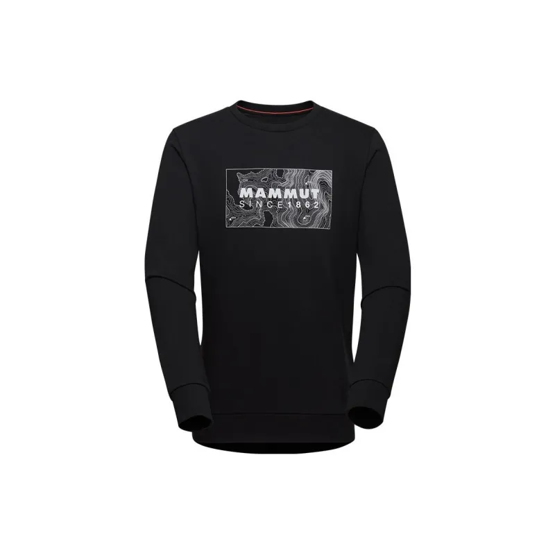 MAMMUT Sweatshirt Unisex Black, Comes With Necklace-1