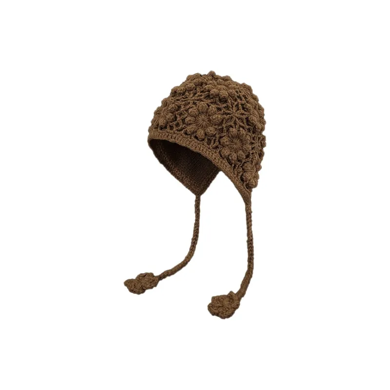 MUSTKOO Yarn Knitted Hat Women's-4