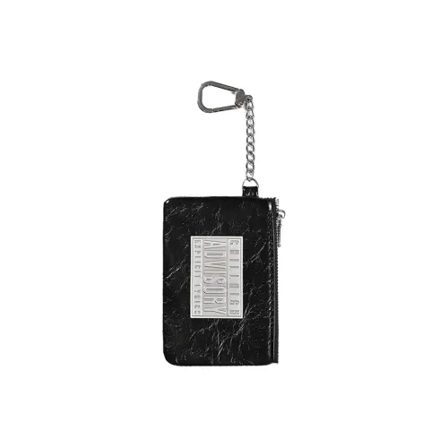 ChillHigh PU Coin Purse Unisex Black