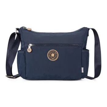 Dannybear Fabric Crossbody Bag Regular Men's Dark Blue