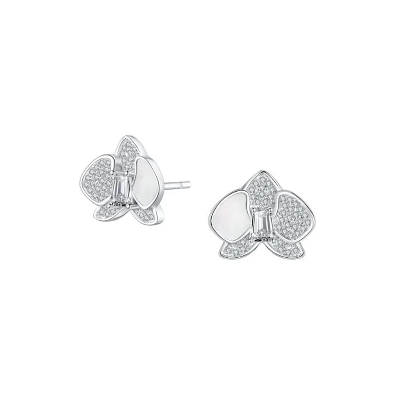 BABYBEI Mother Of Pearl Stud Earrings Women's-3