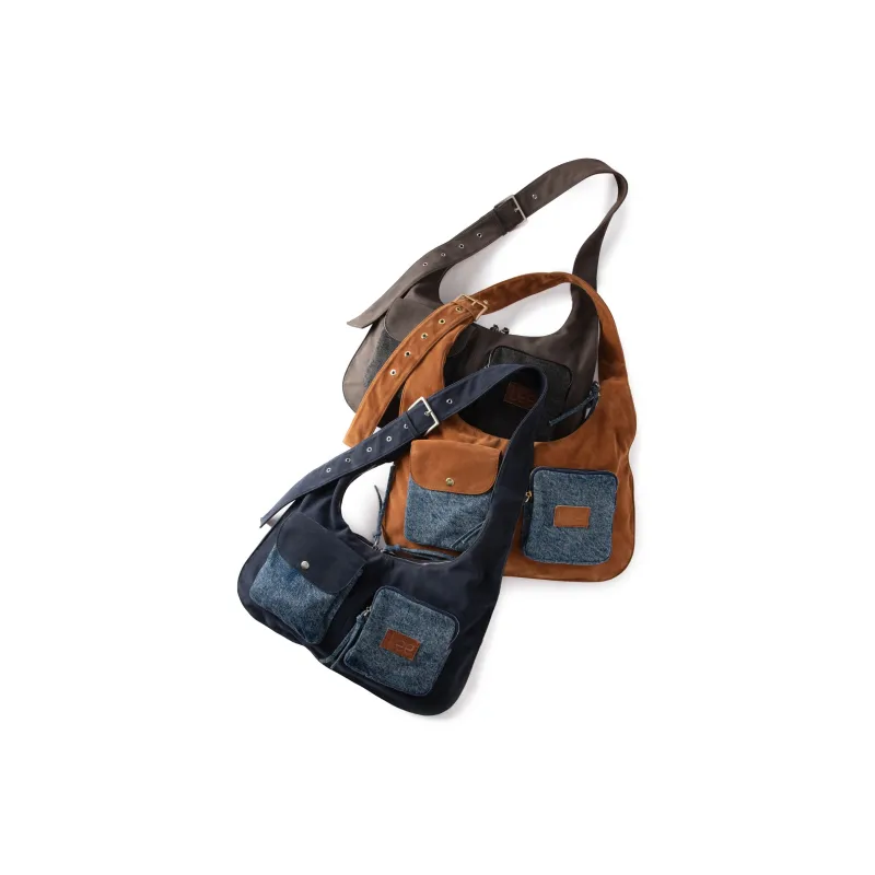 Lee Fabric Shoulder Bag Women's Cognac-1