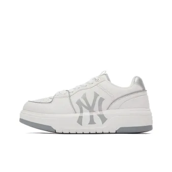 MLB Chunky Liner 24SS New York Yankees Low Top Skateboard Shoes Unisex Silver