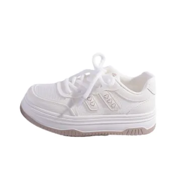 BINGO DUCK Skateboard Shoes Women's Ecru