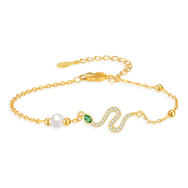 STQ S925 Silver Bracelets Women's Exquisite Box-12