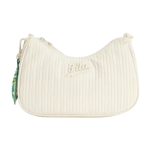 FILA FUSION Fabric Crossbody Bag Shoulder Bag Women's White