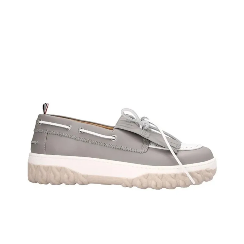 THOM BROWNE· Loafers Men's Gray-1