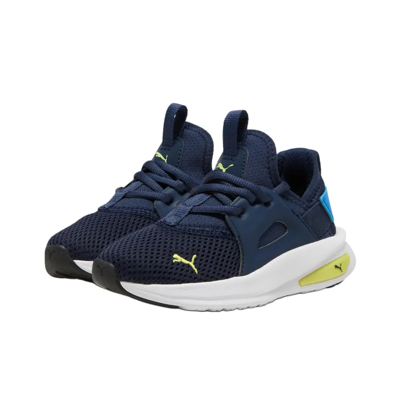 PUMA Softride Enzo Evo Anti Kick Cushioning Low Top Kids Lifestyle Shoes Marine Blue Teenagers-2