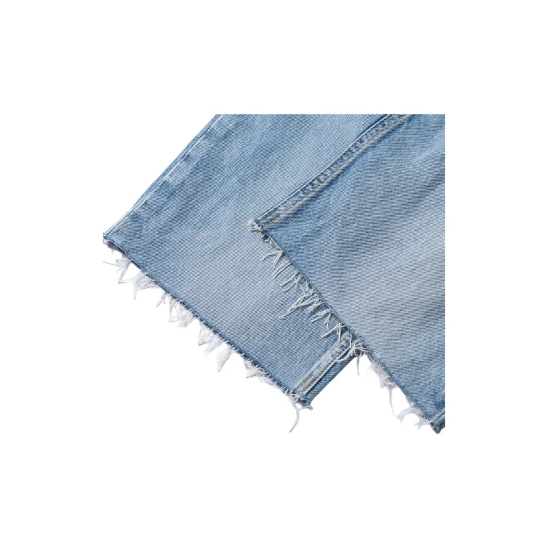 Balenciaga FW23 Casual Shorts Slim Fit Unisex Blue-5