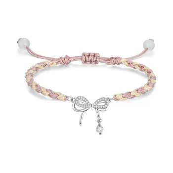 TUTAE Alloy Bracelets Women's Pink