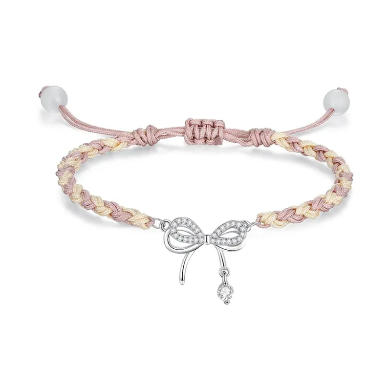 TUTAE Alloy Bracelets Women's Pink-0
