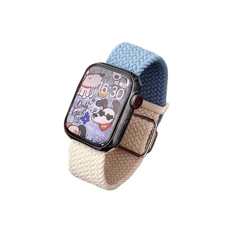Mr. Strap Apple Compatibility Watch Band Nylon Material-1