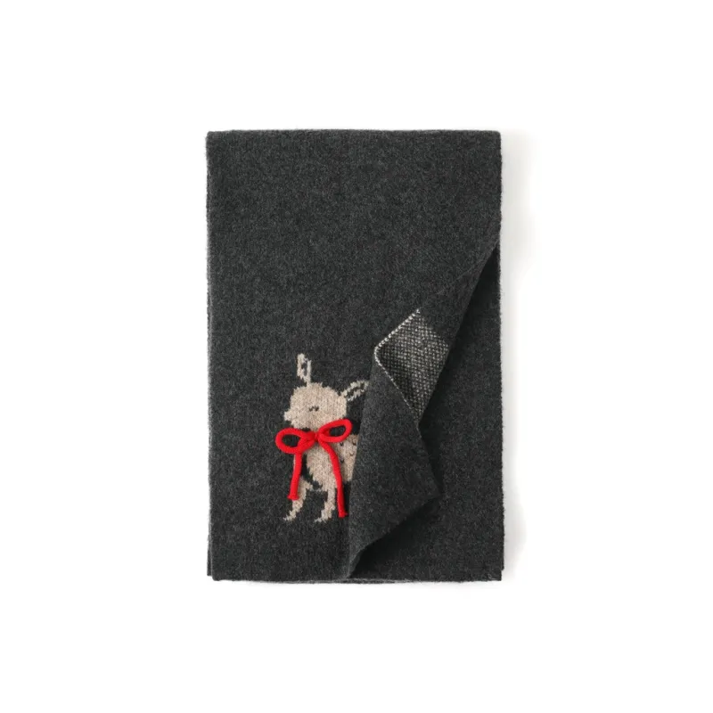 FREE RABBITⅡ Knit Scarves Unisex-5