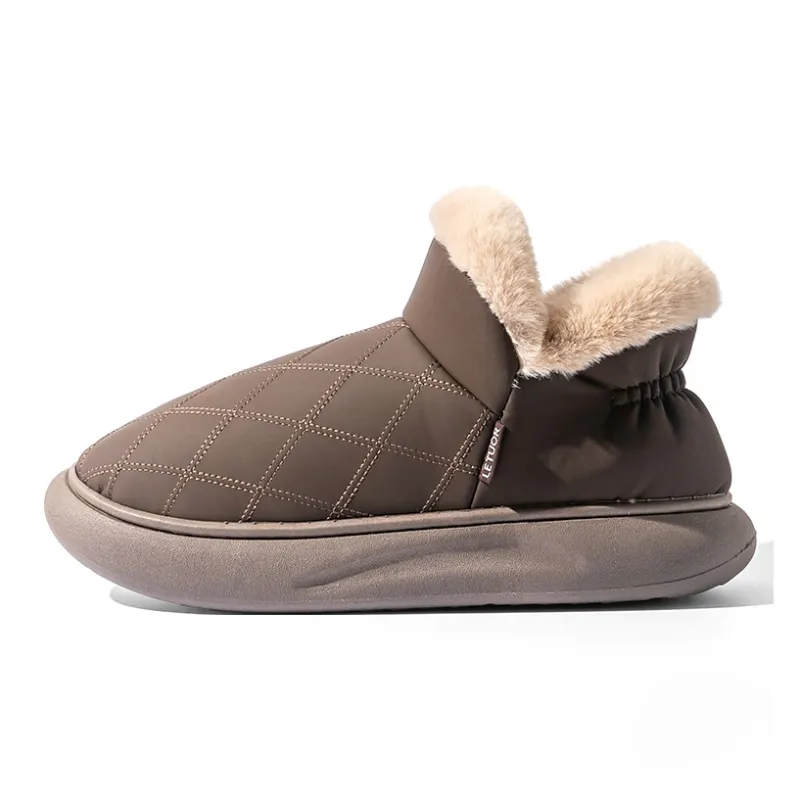 Le Drag Cotton Slippers Light Gray/Light Coffee/Camel/Apricot/Brown-21