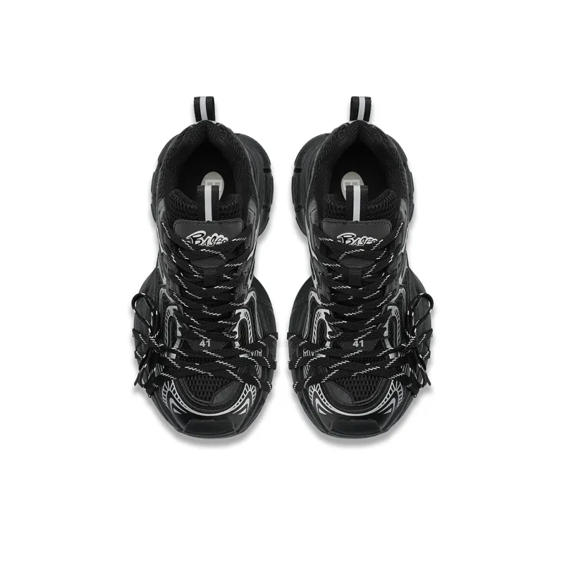BASLS Bashe Series Lightweight Height Increasing Low Top Chunky Sneakers Unisex-15