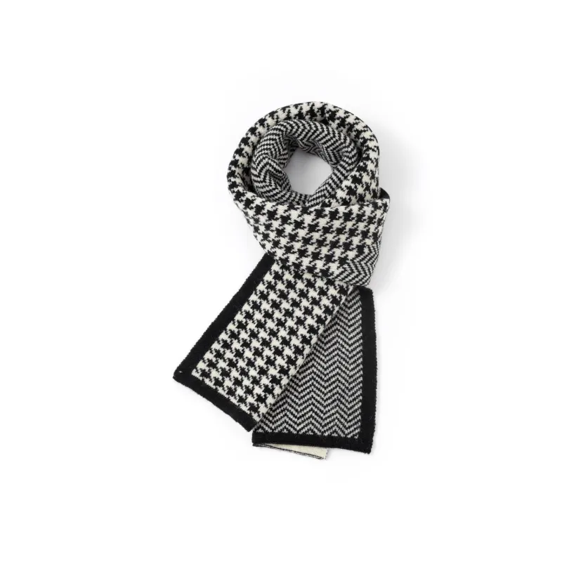 CLARKIA FLOWER Knit Scarves Unisex-1