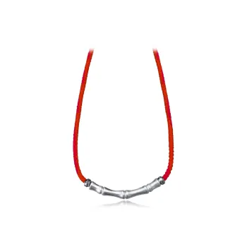 CANHUI S925 Silver Bamboo Necklace Unisex