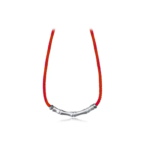 CANHUI S925 Silver Bamboo Necklace Unisex
