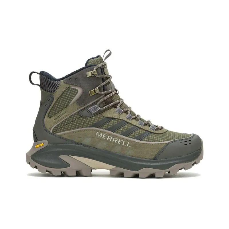 MERRELL MOAB SPEED 2 Anti Slip Wear Resistant Mid Top Hiking Shoes Men's Green-1