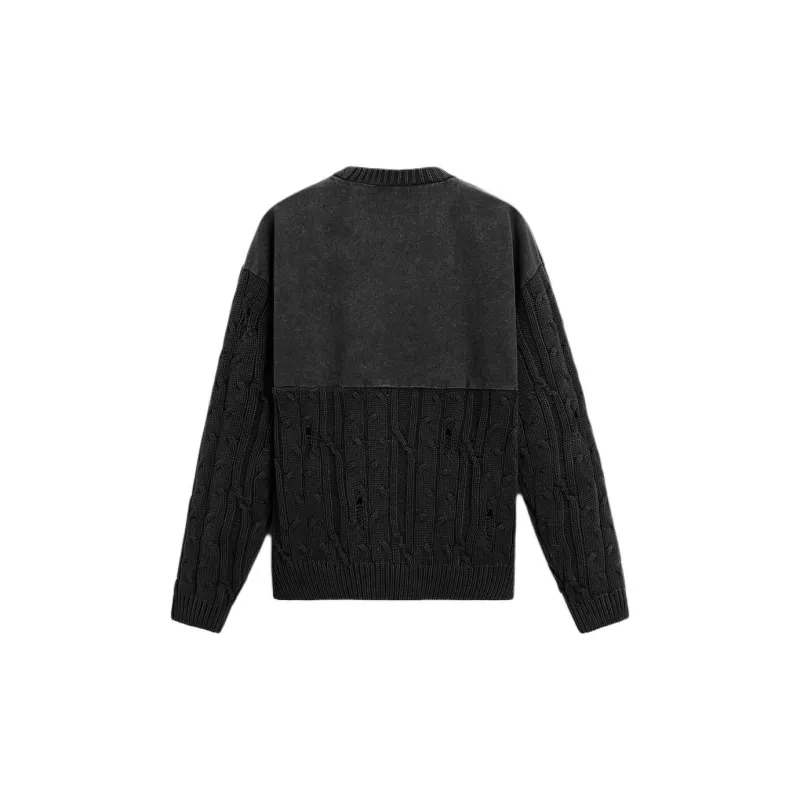 ZARA Knitwear Men Coal Gray-1