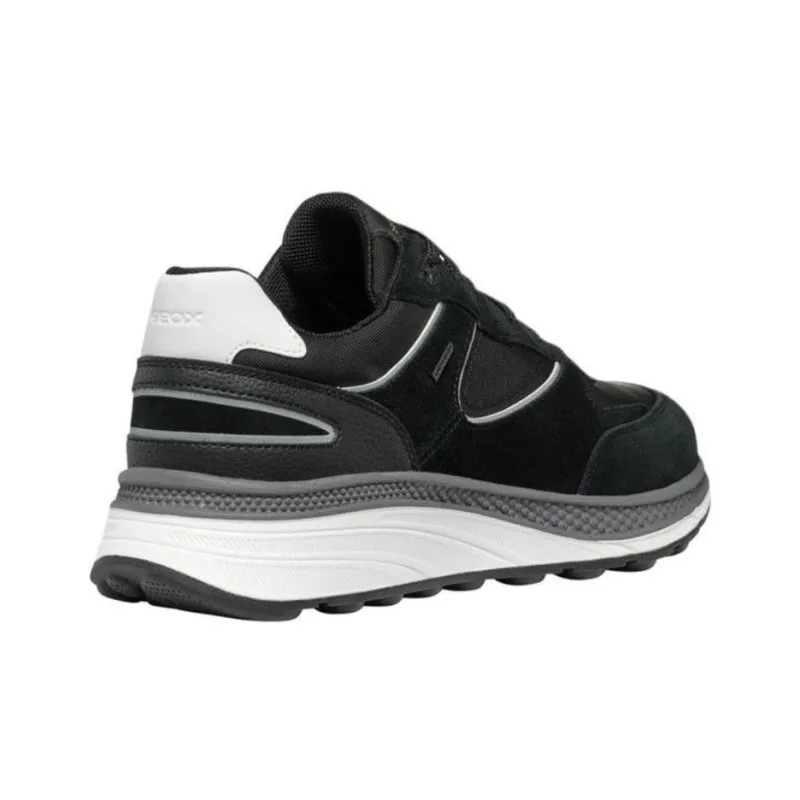GEOX Spherica Actif X1 Ab Low Top Casual Shoes Men's Black-5