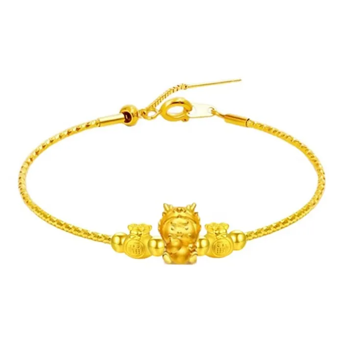 Danfu Gold Bracelet Unisex-0