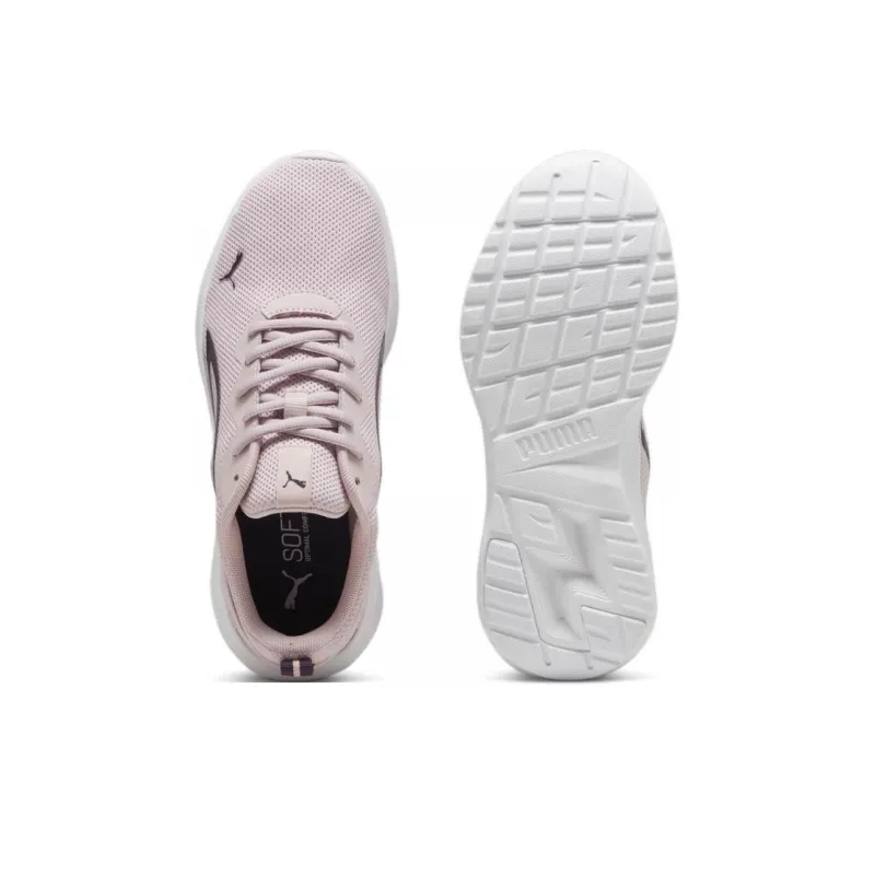 PUMA Anti Slip Wear Resistant Low Top Kids' Running Shoes Light Pink Teenagers-3