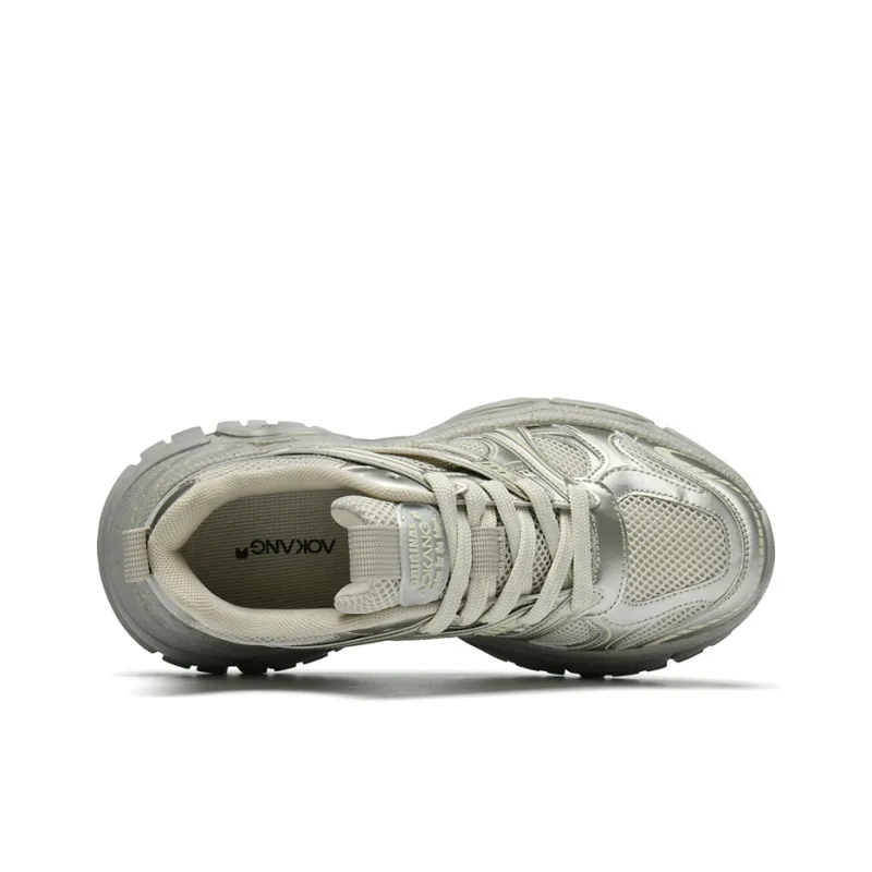 AOKANG Bullet Head Series Cushioning Anti-Slip And Wear-Resistant Low-Top Chunky Sneakers Men's-3