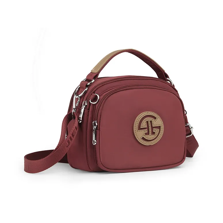 Gerlanx Nylon Fabric Shoulder Bag, Crossbody Bag Women's Multicolor-6