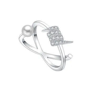 BABYBEI Synthetic Cubic Zirconia Rings Women's