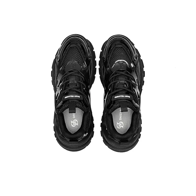 Daisy Fellowes Mango Shoes Anti-Slip And Wear-Resistant Height Increasing Low-Top Chunky Sneakers Unisex-5