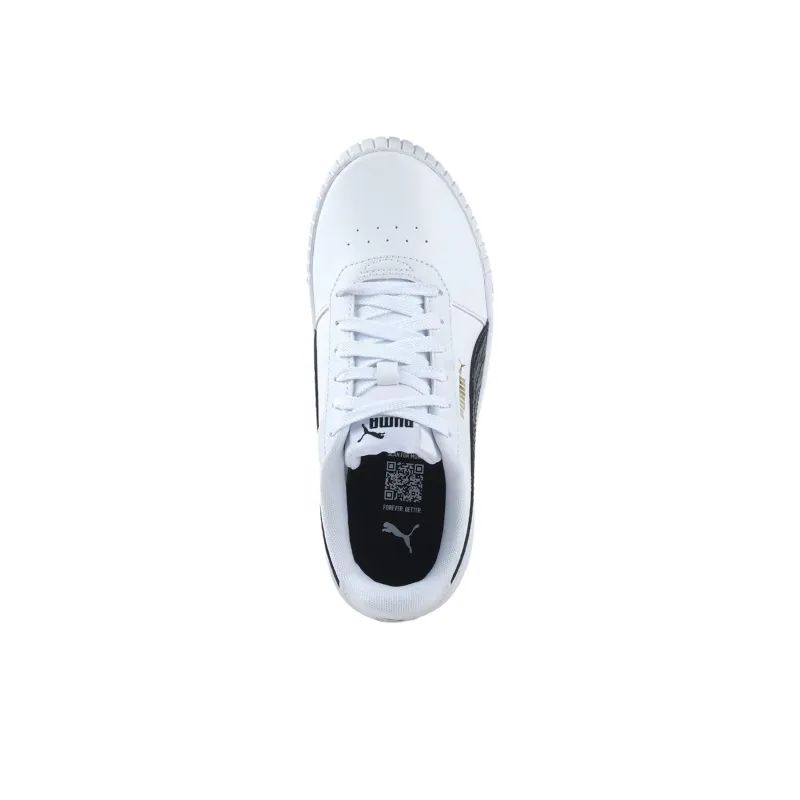 PUMA Carina 2.0 Anti Slip Wear Resistant Low Top Skateboard Shoes Women's White-2