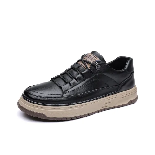 Poitulas Low Top Skateboard Shoes Men's