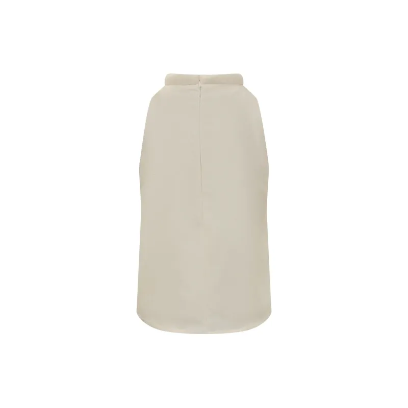 Loulou De Saison Tank Tops Women's Ivory White-1