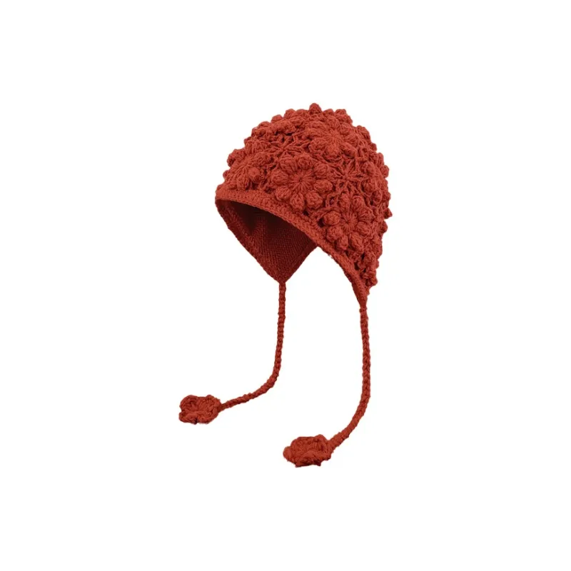 MUSTKOO Yarn Knitted Hat Women's-2