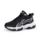 2188 Black White, Leather Upper, No Fleece-Lined