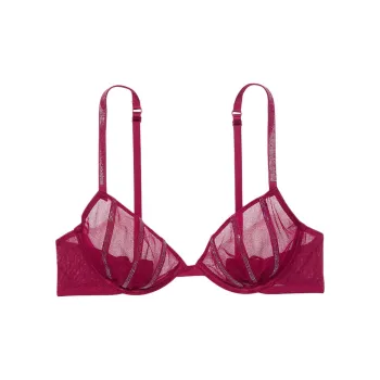 Victoria's Secret 24 Big Show Collection VERY SEXY Bra Women's Burgundy