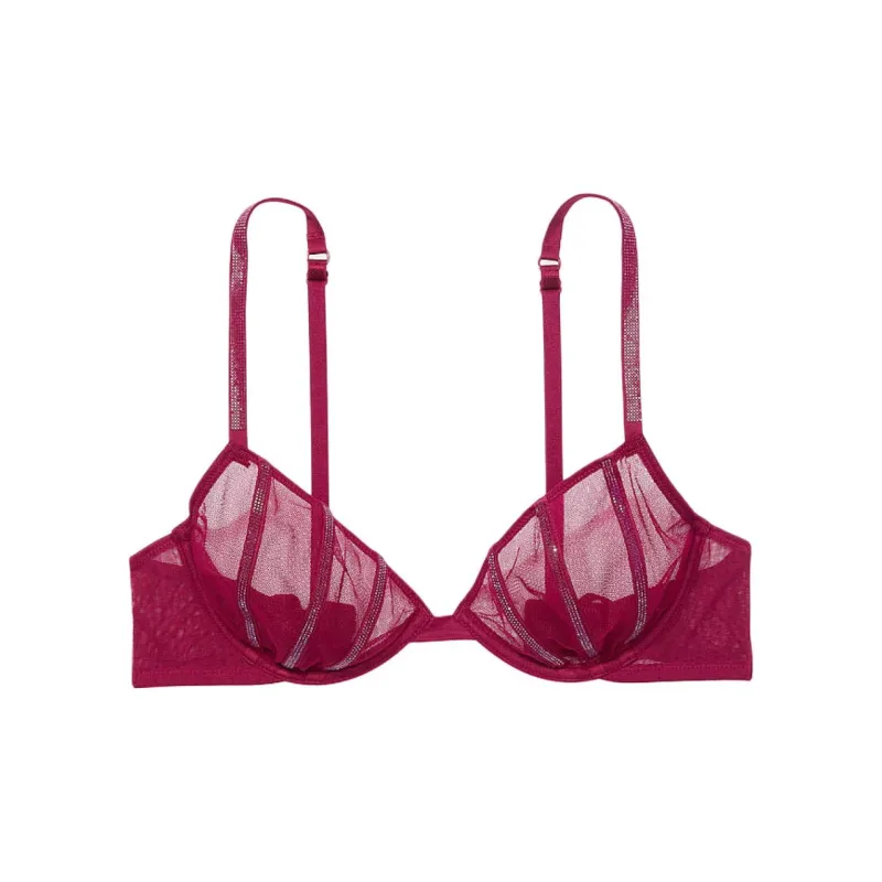 Victoria's Secret Bra Women's Burgundy-0