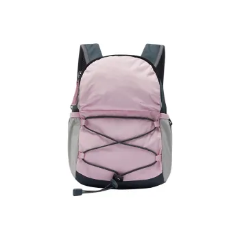 Anta Washable Fabric Patchwork PU Backpack Regular Unisex Ziqi Pink
