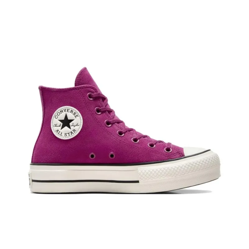 Converse Women's Chuck Taylor All Star Lift Platform High 'Colorful Suede Quantum Violet' Women's-1