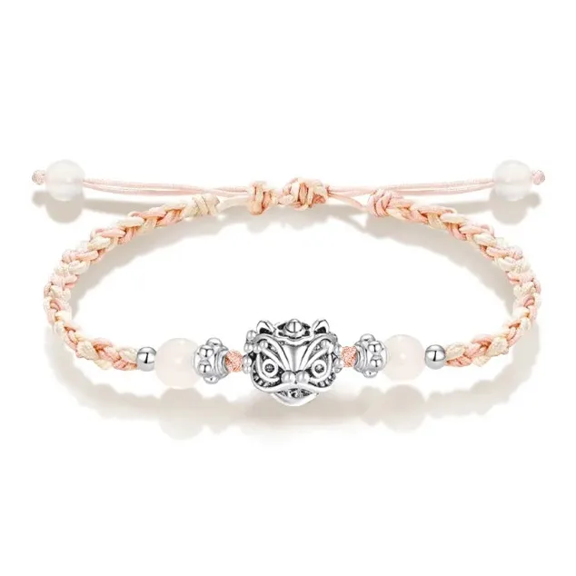 CANHUI Alloy Auspicious Awakening Lion Bracelet Unisex-4