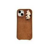Brown+3D Effect Lying Cat