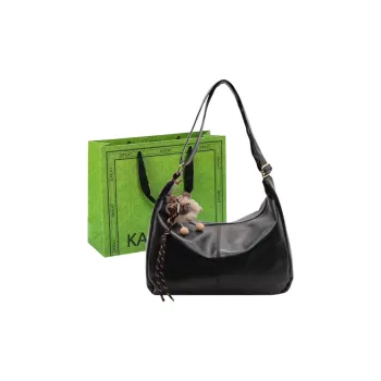KARUISHA PU Crossbody Bag Regular Women's Black/Brown/Coffee