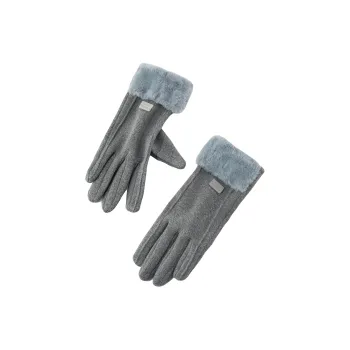 Shanghai Story Polyester Knit Gloves Women's 3 Colors