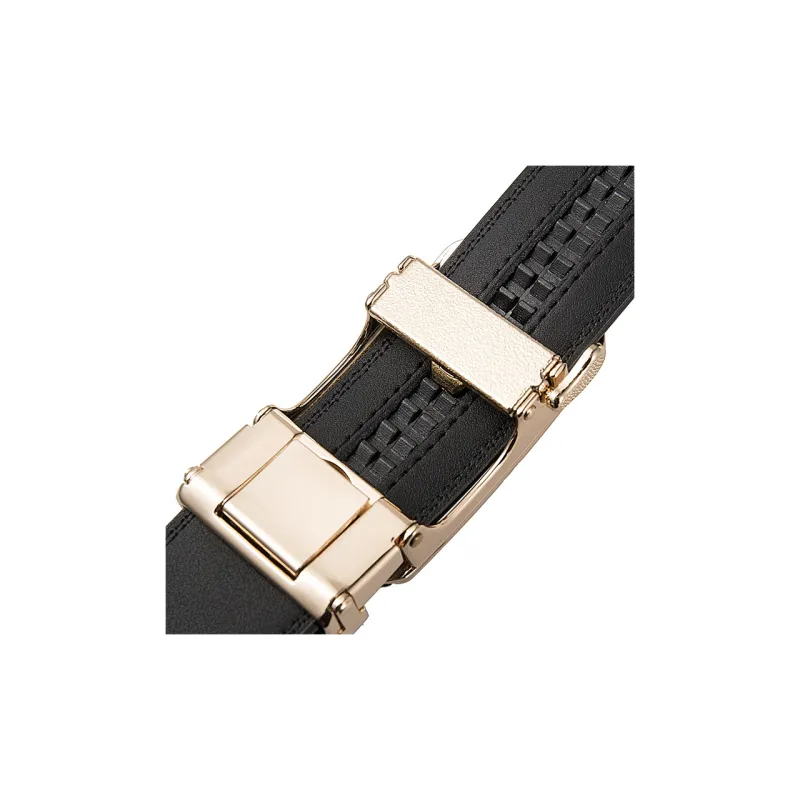 YUZHAOLIN Cow Split Leather Leather Belts Men's 3.5CM-2
