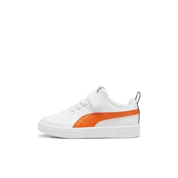 PUMA Rickie Anti Kick Cushioning Low Top Kids' Skateboarding Shoes White Kids'